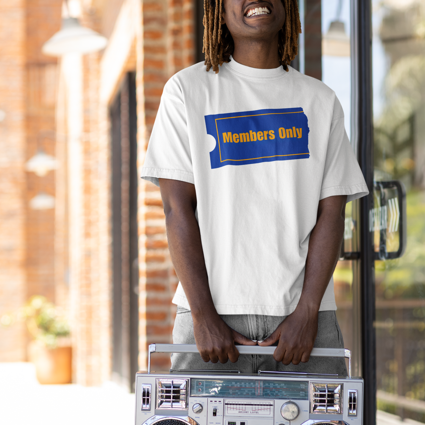 Members Only Blockbuster Men's Tee