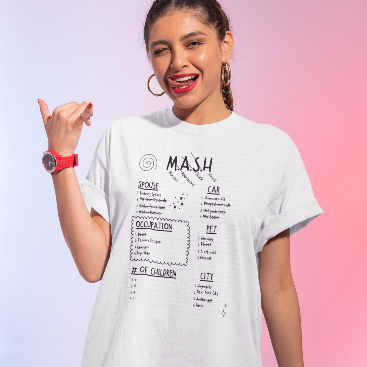 M.A.S.H Game Women's Graphic Tee